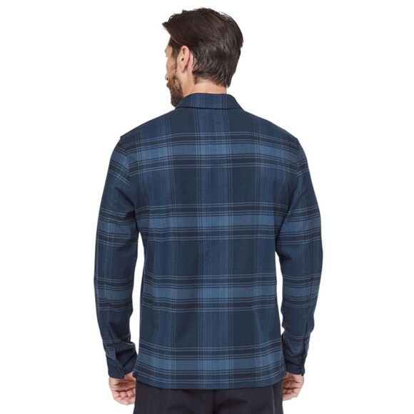Lululemon Men's Mason Peak Plaid Flannel Blue XXL - Picture 2 of 12
